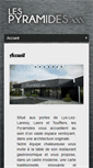 Mobile Screenshot of lespyramides-restaurant.fr